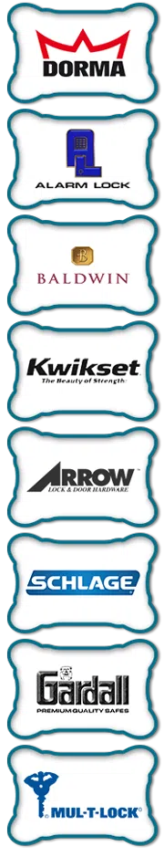 Father Son Locksmith Shop Carol Stream, IL 630-318-6974 - brands-logo-verticle